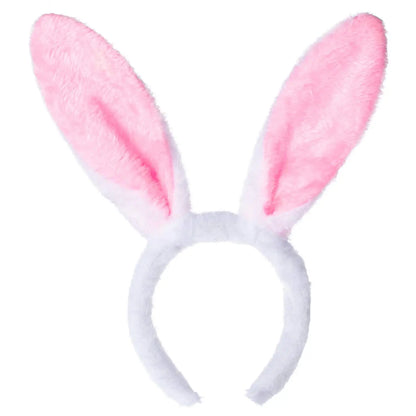 Cute Easter Rabbit Ears Hairband Adult Children Girls Cosplay Dress Costume Bunny Ear Headband Hair Accessories Easter kids gift