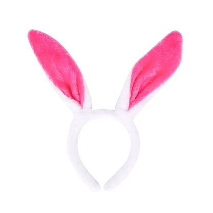 Cute Easter Rabbit Ears Hairband Adult Children Girls Cosplay Dress Costume Bunny Ear Headband Hair Accessories Easter kids gift