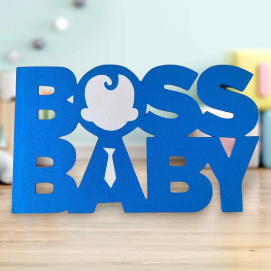 Custom Boss Baby Themed Names Letters 3 ft wide on foam