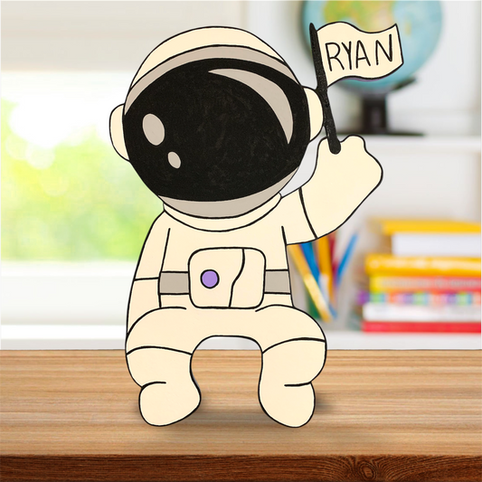 Astronaut Space Adventure Handmade cutout Foam kids Decoration Craft Design Custom Parties