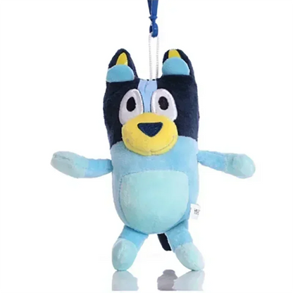 Bluey 28cm Anime Figures Family Bingo Plush Dolls Animation Peripheral Dog Dad Bandit And Mom Chilli Stuffed Toys Kids Gift