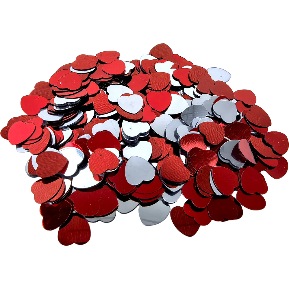 15g/30g/60g Valentine's Day Confetti Wedding Party Red Love Heart Confetti Table Decor Glitter Confetti for Valentines Day Party