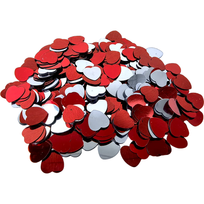 15g/30g/60g Valentine's Day Confetti Wedding Party Red Love Heart Confetti Table Decor Glitter Confetti for Valentines Day Party