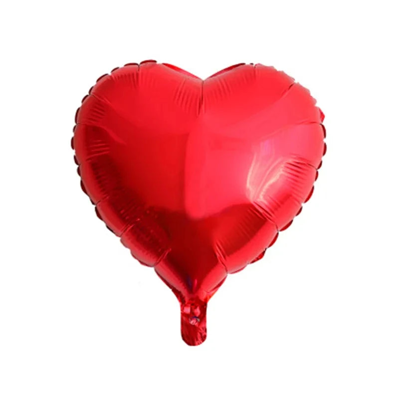 2/4Pcs Huge Heart Foil Balloons 32inch Red Large I Love Heart Shaped Helium Balloons for Engagement Wedding Valentines Day Decor