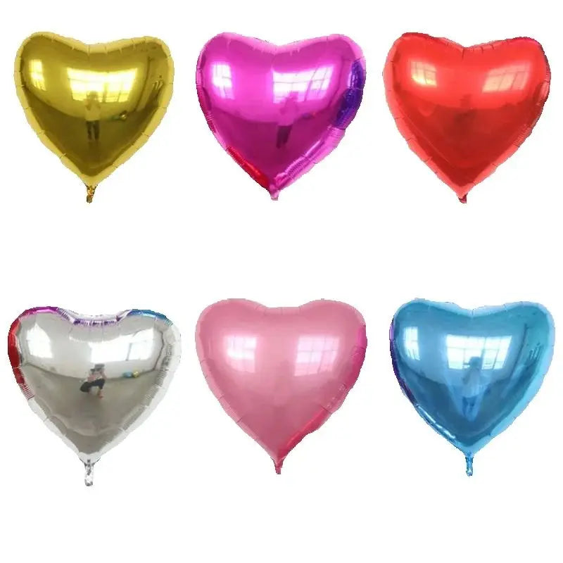 32inch Heart Balloons Love Helium Balloons for Birthday Party Christmas Party Supplies Wedding Engagement Valentines Day Decor