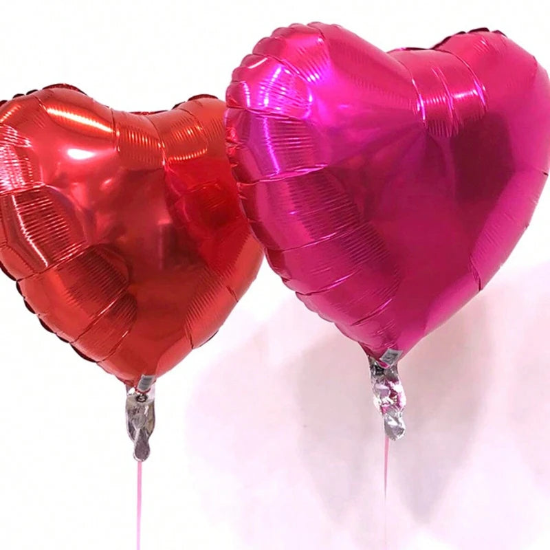 32inch Heart Balloons Love Helium Balloons for Birthday Party Christmas Party Supplies Wedding Engagement Valentines Day Decor