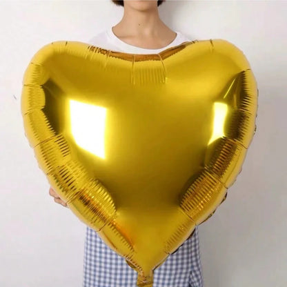 32inch Heart Balloons Love Helium Balloons for Birthday Party Christmas Party Supplies Wedding Engagement Valentines Day Decor