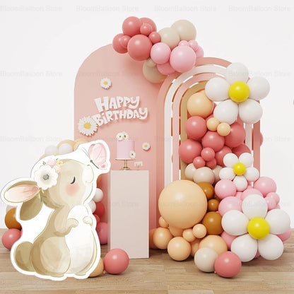 12/18inch Farm Theme KT Board Pink Pig Sheep Cow Cutout for Farm Birthday Party Baby Shower Wedding Decoration Party Supplies