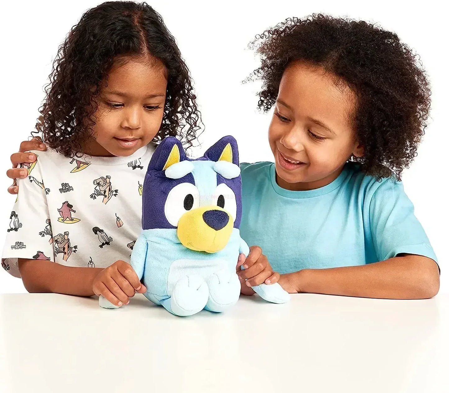 New A Family Of Bluey Talking Plush Bingo Dog Music Plush Toys Bluey Anime Figure Cute Animal Sing Dog Doll Christmas Gifts Kids