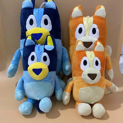 Bluey Family Plush Toys Cute Simulation Pet Dog Patrol Bingo Sister Kawai Plush Children'S Toy Doll Toy Birthday Christmas Gift