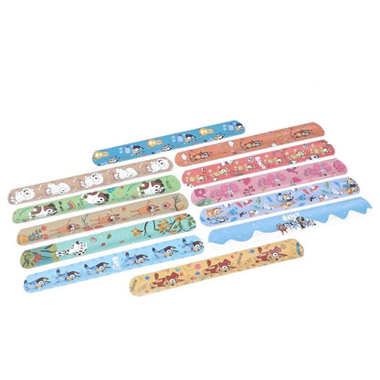 Cartoon Bluey Cute DIY Bracelet Wristbands A Aariety Of Anime Doll Characters Children Pat Circle Educational Toys Birthday Gift