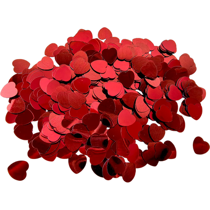 15g/30g/60g Valentine's Day Confetti Wedding Party Red Love Heart Confetti Table Decor Glitter Confetti for Valentines Day Party